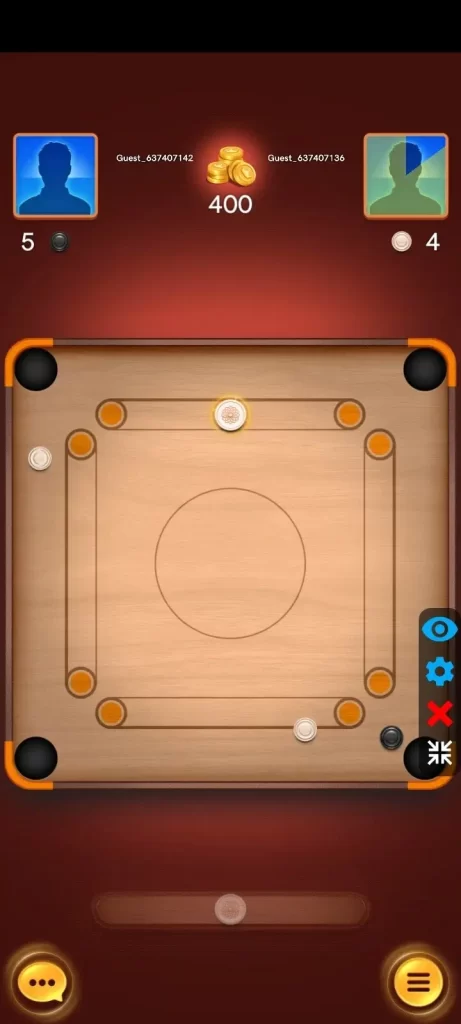 Aim Carrom Mod APK - Play Tutorials and Practice Matches